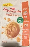 Mängden socker i Semplicissimi Miele con farina di riso