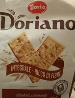 Mängden socker i Doriano integrale