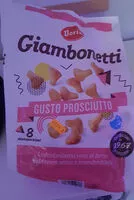 Mängden socker i Giambonetti Gusto Prosciutto