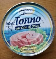Mängden socker i Tonno all'olio di oliva
