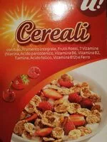 Mängden socker i Cereali con riso, frumento integrale, frutti rossi