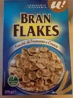 Mängden socker i Bran Flakes: Fiocchi di frumento e crusca
