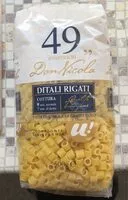 Mängden socker i Ditali rigati