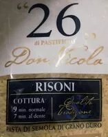 Mängden socker i Risoni