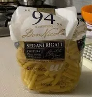 Mängden socker i Sedani rigati “94”