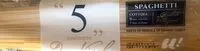 Mängden socker i Spaghetti n 5