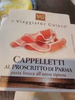 Mängden socker i Cappelletti al prosciutto di Parma