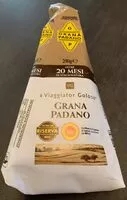 Mängden socker i Grana Padano 20 mesi