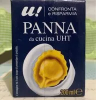 Mängden socker i Panna da cucina UHT