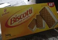 Mängden socker i Biscotti fior di latte