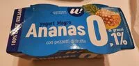 Mängden socker i Yogurt Magro Ananas