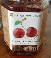 Mängden socker i Confettura extra 70% ciliegie
