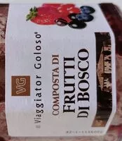 Mängden socker i Composta di Frutti di Bosco