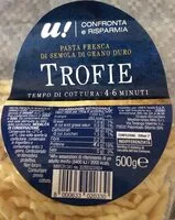 Mängden socker i Trofie