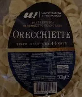 Mängden socker i Orecchiette