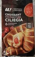 Mängden socker i Croissant con farcitura ciliegia