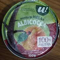 Mängden socker i Purea di mela e albicocca