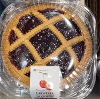 Mängden socker i Crostata con preparazione ciliegie