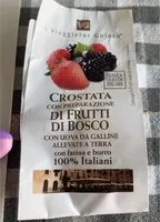 Mängden socker i CROSTATA CON FRUTTI DI BOSCO