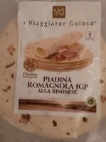 Mängden socker i Piadina