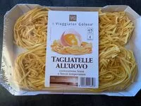 Mängden socker i Tagliatelle all'uovo