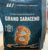 Mängden socker i Frollini con farina integrale di grano saraceno