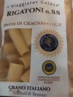 Mängden socker i Rigatoni il viaggiator goloso