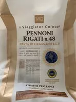 Mängden socker i Pennoni rigati n48