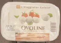 Mängden socker i Ovoline