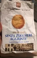 Mängden socker i Frollini senza zuccheri aggiunti