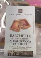 Mängden socker i Barchette Con farcitura all’albicocca e ciliegia