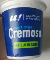 Mängden socker i Yogurt cremoso nocciola