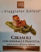 Mängden socker i Girasoli con asparagi e pancetta