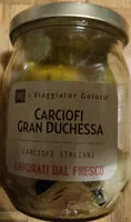 Mängden socker i carciofi sott’olio