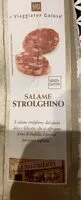 Mängden socker i Salame strolghino