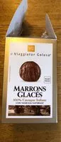Mängden socker i Marrons glacés