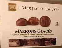 Mängden socker i Marrons glacés