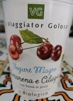 Mängden socker i Yogourt magro amarena e ciliegia