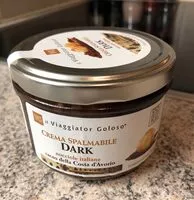 Mängden socker i Crema spalmabile dark