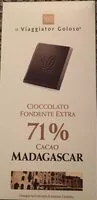 Mängden socker i Cioccolato fondante extra