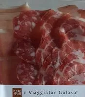 Mängden socker i Prosciutto crudo,coppa e salame