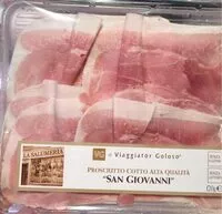Mängden socker i Prosciutto cotto san giovanni