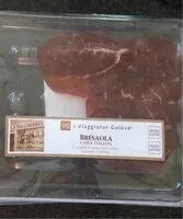Mängden socker i Bresaola carne italiana
