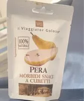 Mängden socker i Pera morbidi snack a cubetti