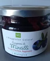 Mängden socker i Composta di mirtilli