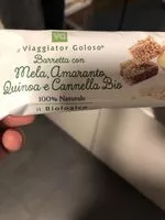 Mängden socker i Barretta Mela Amaranto Quinoa Cannella
