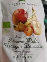 Mängden socker i Puera di Banana, Mela, Mango e Albicocca