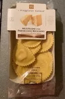 Mängden socker i Mezzelune con parmiggiano reggiano