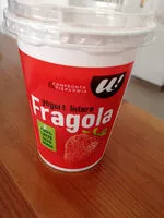 Mängden socker i Yougurt intero fragola