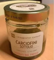 Mängden socker i Carciofini sottolio